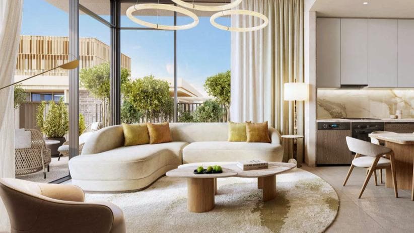 Stylish Arancia Yards living room featuring open-plan layout