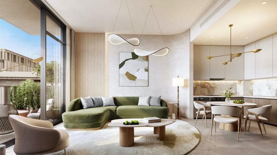 Stylish Arancia Yards living room featuring open-plan layout