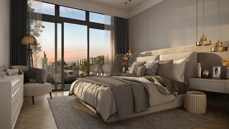 Interior at Reportage Village 1 in Khalifa City