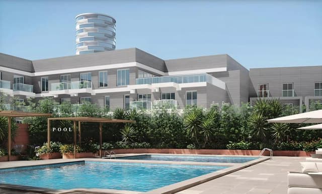 Swimming pool area of Carmel Residence