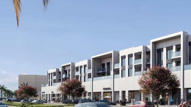 Exterior view of Azha Al Aamra Residences in AZHA Community Ajman