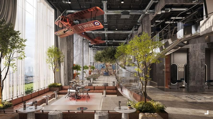 Interior design of RAW District apartments