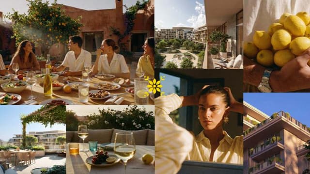 Lifestyle spaces and outdoor community areas at Arancia Yards 2