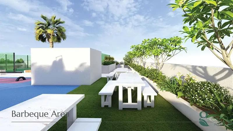 JVT Jumeirah Village Triangle - Living space at Enaya Residences