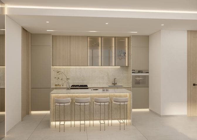 Interior at Gharbi 1 Residences in Arjan