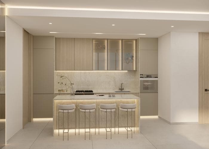 Interior at Gharbi 1 Residences in Arjan