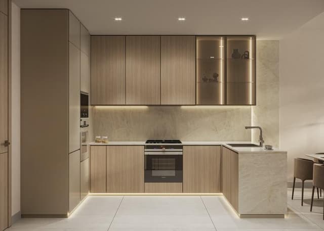 Room design at Gharbi 1 Residences by Rabdan Developments