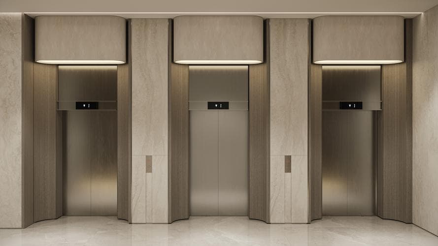 Apartment interior at Gharbi 1 Residences
