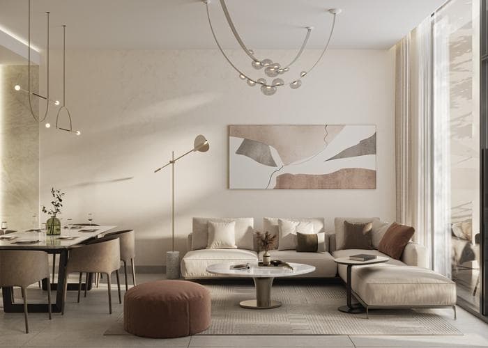 Gharbi 1 Residences Indoor area in Arjan