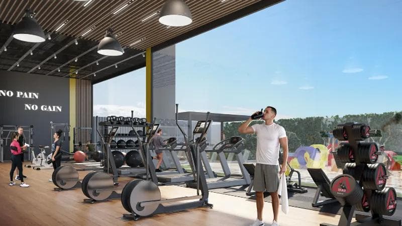 Indoor area at Pantheon Maison Elysee II by Pantheon Properties Ltd in JVC (Jumeirah Village Circle)