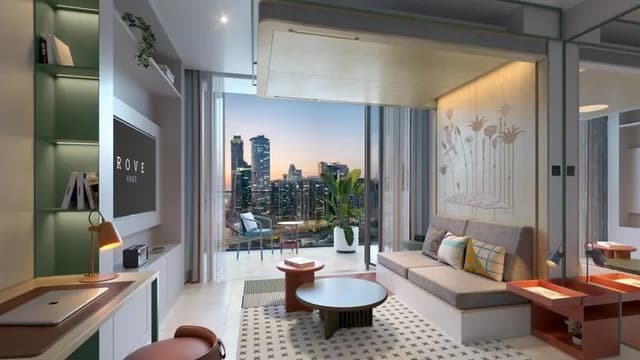 Indoor area at Rove Home by IRTH in Downtown