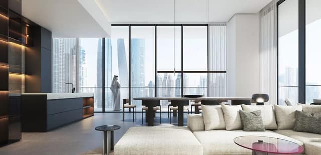 Indoor area at W Residences by Arada in Dubai Marina