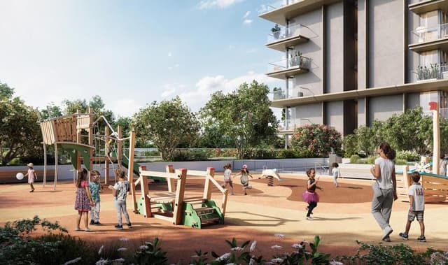 Dubai Hills Estate - Living space at Club Place