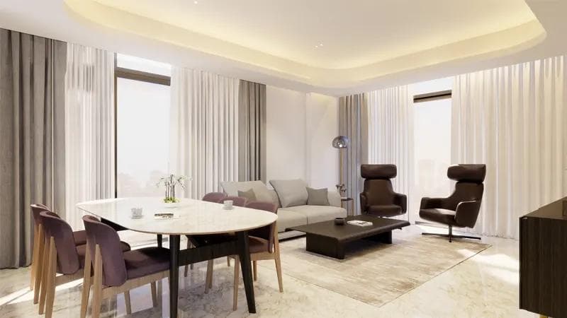 Interior at Avenue Residence 6 in Al Furjan