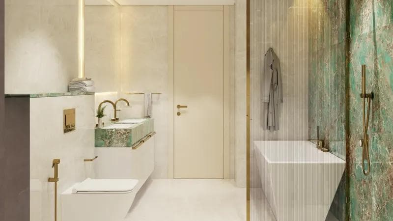 Room design at Avenue Residence 6 by Nabni