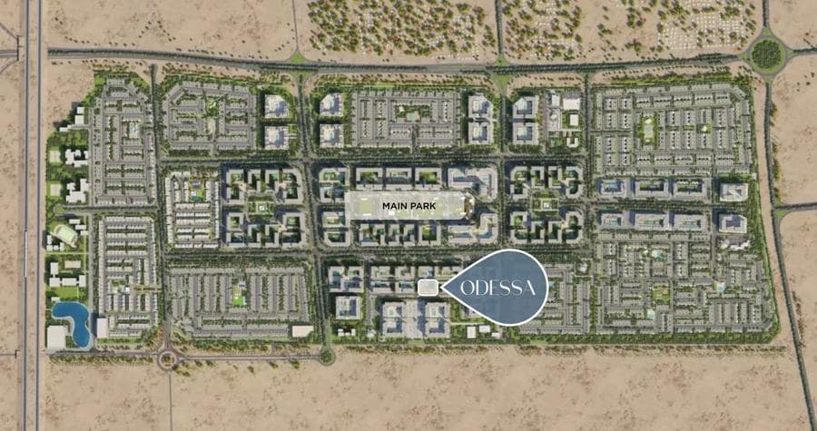 JVC (Jumeirah Village Circle) - Living space at Sereno Residences