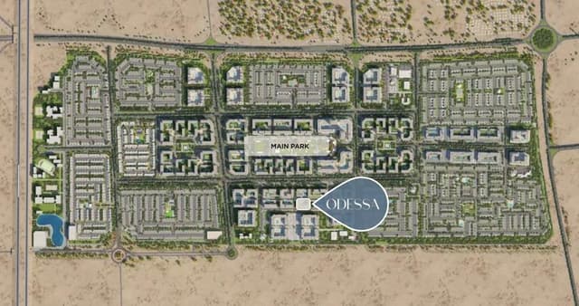 JVC (Jumeirah Village Circle) - Living space at Sereno Residences