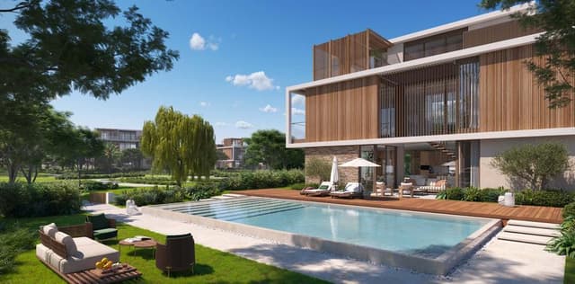 Dubailand - Exterior view at The Acres