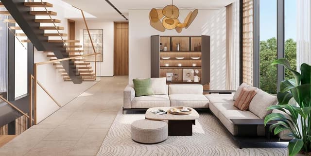 Dubailand - Living space at The Acres