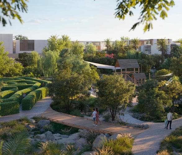 Indoor area at The Acres by Meraas in Dubailand