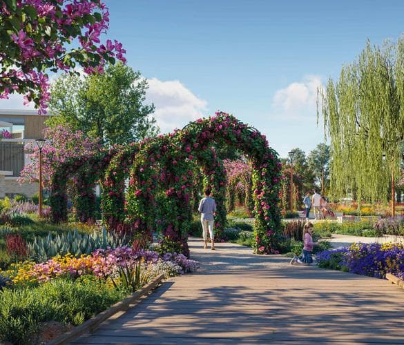 The Acres Building design in Dubailand