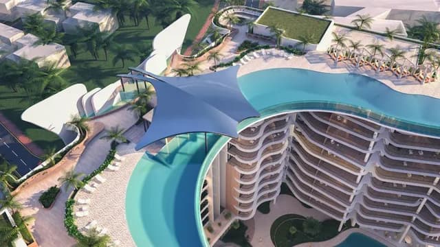 Marjan Island - Living space at Manta Bay