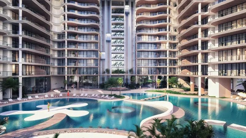 Living space at Manta Bay by Major