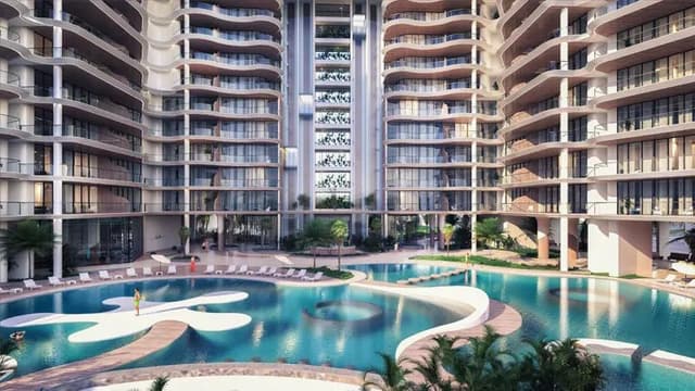 Living space at Manta Bay by Major