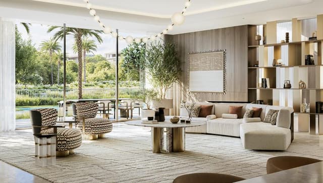 Building design at Lavita Mansions in The Oasis