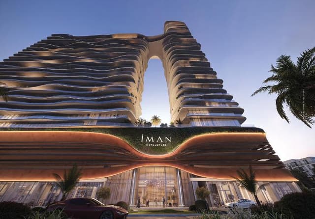 Room design at One Sky Park by Iman Developers