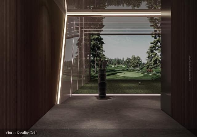 Front entrance at One Sky Park by Iman Developers