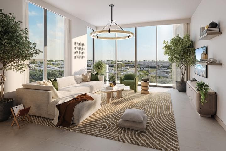 Building facade at Golf Hillside by Emaar Properties in Dubai Hills Estate