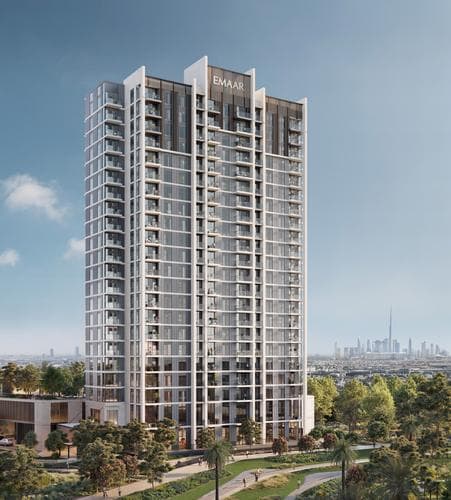 Building design at Golf Hillside in Dubai Hills Estate