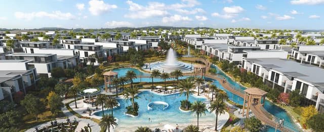 Dubailand - Exterior view at Sun City