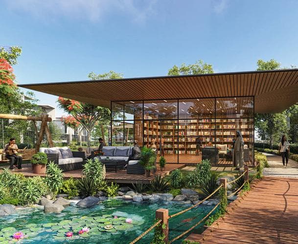 Building design at Sun City by DAMAC Properties in Dubailand