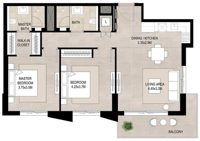 Living space #21 at Hillcrest