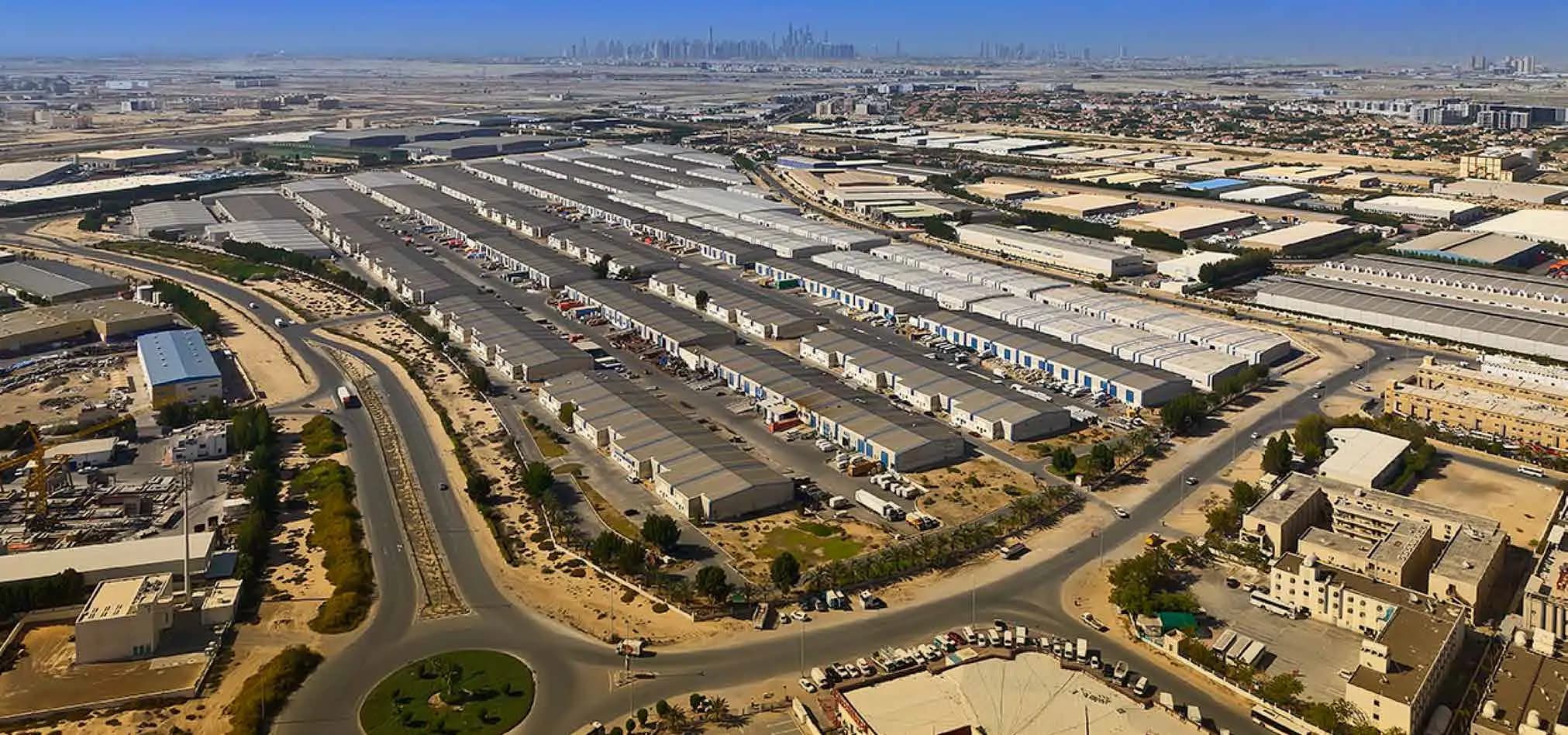 Dubai Industrial City main view