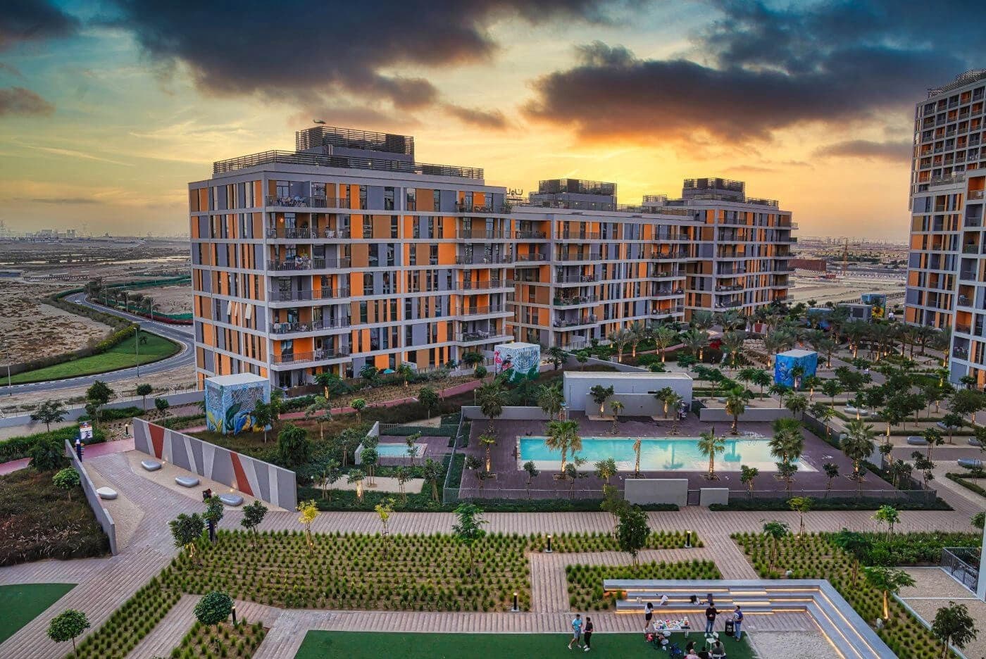 Dubai Production City main view