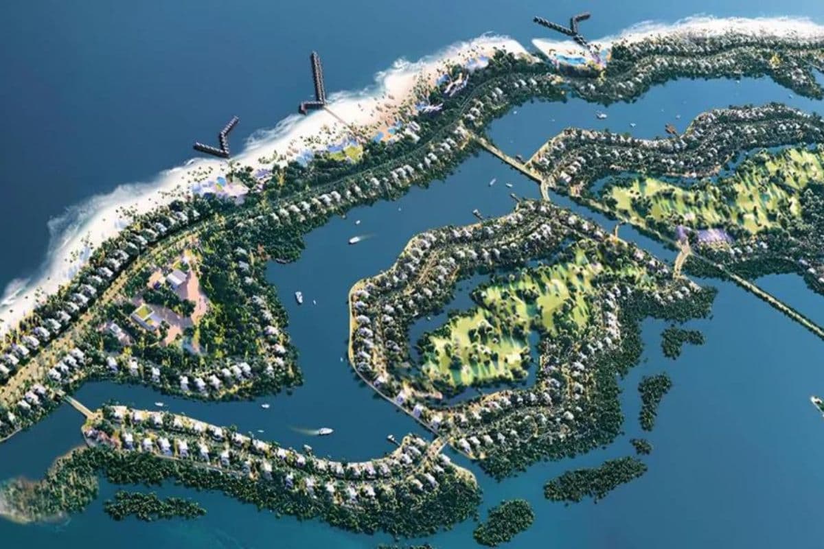 Siniya Island main view