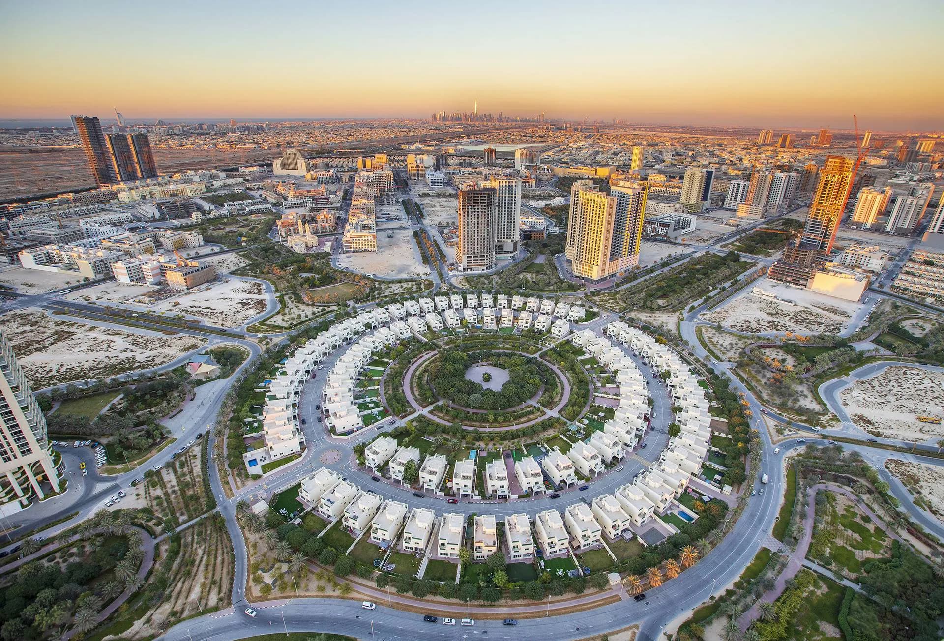 JVC (Jumeirah Village Circle) main view