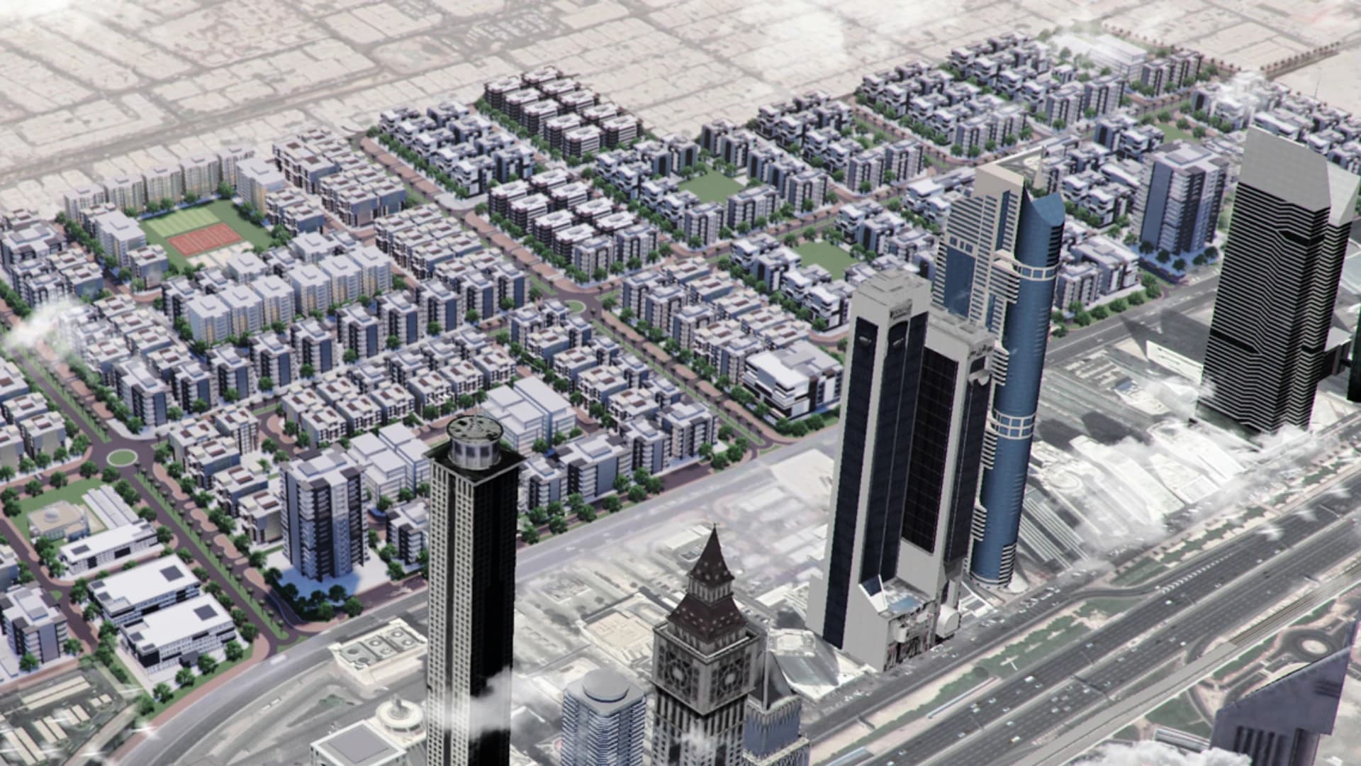 Jumeirah Garden City main view