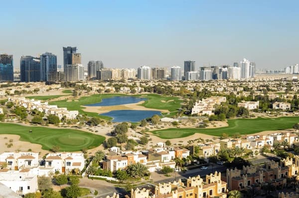 Dubai Sports City main view